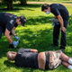About a year ago, a heatwave swept through the Pacific Northwest and killed more than 100 people. In the photo above, first responders in Spokane, WA performed a welfare check on a man in a public park during that 2021 heatwave.